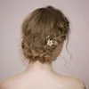 2019 Nya bröllopsfest Headpieces med kristaller Rhinestones Hårnålar Kvinnor Hår smycken Flower Bridal Hair Accessories DBHP5125743895