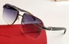 Mezza cornice occhiali da sole quadrati in legno da sole sfumature da sole uomo occhiali da sole occhiali da sole Uv400 Protection lente nuovo con box9815046