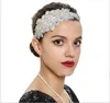 Mão-perfurado nupcial headband euro-americano estilo nupcial vestido de noiva com cocar e hairband