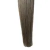 12 "-24" bande dans les Extensions de cheveux humains gris ombre cheveux humains 40 pièces bande dans les extensions de cheveux humain PU trame de peau sans couture