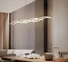 Nouvelle vague créative moderne LED lustre cuisine acrylique café bar décoration LED blanc restaurant lustre éclairage LLFA2146