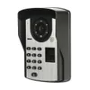 ENNIO 815FD11 7 inch TFT Color Video Door Phone Intercom Doorbell Keypad Home Security Camera Monitor Night Vision System - Indoor+Outdoor U