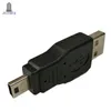 300 шт. / Лот USB 2.0 Мужчина до мини USB 5PIN мужской разъем адаптер для MP3 камеры автомобиль AUX Flash Disk Reader Reader Keybaord мышь