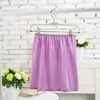 Summer Slips Women's Casual Mini Skirts.Ladies Basic Skirt Underdress Vestidos Loose Half Slips Petticoat Underskirt