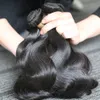 BeautyStarquality High Qaulity Full nagelband inriktat rått hår Virgin Braziian Straight Body Wavy Peruvian Real Human Hair Expensions