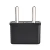 US To EU Adapter Converter Black, The Middle East Countries, Russia, China, South America Countries And So On.