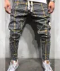 Mens Jogger Pants New Fashion Style Casual Sports Striped Trousers with 3 Colors Asian Size M-3XL