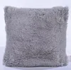 Plush pillowcase Plush solid color cushion pillow Size 43*43cm Many colors can choose DHL fast shipping