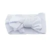 Passar alla Baby Large Bow Girls pannband 7 tum stor bowknot headwrap barn båge för hår bomull brett huvud turban spädbarn nyfödd headban7408850