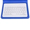 4.5-6.8 inch draagbare PU lederen draadloze toetsenbord case beschermende mobiele telefoon met Bluetooth-toetsenbord voor smartphone