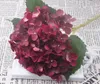 Fleurs 300pcs 55cm Tête de Fleur d'Hortensia Artificielle Faux Soie Simple Real Touch Hortensias 15 Couleurs pour Centres de Mariage Décoratifs pour la Maison