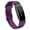 Fitbit Inspire/Inspire HR의 새로운 기능 Fitbit Inspire 심박수 시계 밴드 용 스마트 시계 스트랩 밴드 스포츠 실리콘 팔찌