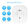 Mini Inteligente Tomada Wi-fi UE Plug com Temporizador Interruptor de Controle Remoto APP Casa para Android / iOS Telefones Soquetes de Controle de Voz