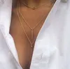 kadınlar Boho Katmanlama Chokers chockers kız için yeni moda moda takı bakır gerdanlık çok katmanlı kolye hediye