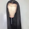 Human Hair Capless Wigs Full Lace Wig Preplucked Virgin Brazilian Glueless Long Straight Front with Baby