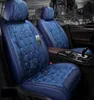 Capas de assento de acessórios interiores de carro de ajuste universal para carros de couro durável de alta qualidade cinco assentos caminhão SUV Sudão ZFL005259S