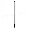 2 in 1 Resistive Capacitive Stylus Pen Touch Screen Metal For iPhone iPad Samsung Tablet Smart Phone GPS NDS Game Player