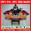 Body For HONDA Interceptor VFR800R VFR800RR 98 99 00 01 68MT7 Repsol orange VFR800 VFR 800RR 800 RR 1998 1999 2000 2001 Fairing Bodywork