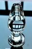 38mm Pyrex Glass Plug Plug Anal Dildo Koralik Kryształowy Ball Fałszywy Mężczyzna Penis Dick Kobieta Masturbacja Dorosłych Płeć Zabawki Dla Kobiet Mężczyzn wesoły C18112701