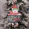 Ornamenti di Natale Babbo Natale Appeso Decorazioni pendenti di Natale per l'albero di Natale Decorazioni per finestre, porte, pareti, soffitti, Capodanno