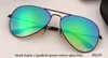 Neue Markendesign -Gradient Flash Mirror Aviation Sonnenbrille Männer Mode Männlich UV400 Mirror Sonnenbrille Reise Fischerei Oculos Gafas de 306p