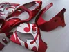 Anpassen Chinese fairings für Kawasaki ZX9R 00 01 Ninja ZX9R 2000 2001 ZX 9R rot Silber Motorrad Verkleidung Kits