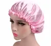 Beauty salon cap satin Sleep Night Cap Head Cover Bonnet Hat for For Curly Springy Hair