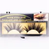 Ny stil 25mm 3D-ögonfransar Criss-Cross Strands Cruelty Free High Volume Mink Lashes Soft Dramatic Eye Lashes D801-D815 15 Styles