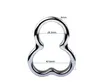 sex massagerCockrings Stainless Steel Ball Stretcher Scrotal Bondage Cocks Rings Male Penis Cage Metal Chastity Devices Sex Toys For Men