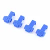 Freeshipping 500 pçs / set Quick Splice Conector Fio Elétrico Friso Terminais Kit Duplas Splice Cable Connectors para Soft Line