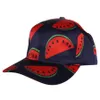 Frutas do verão Padrão Bone cereja Impressão Curvo Eaves Sun Cap Mulheres Hip hop Hats Girl Fashion Bonés de beisebol RRA2269