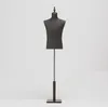 Mode Männlich Mannequin Körper Halbe Länge Modell Anzug, Hose, Halterung, Display Bekleidungsgeschäft Holz Dase Höhenverstellbar DIY Xiaitextiles Mann Tuch D146