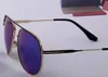 최고 명품 선글라스 고품질 금속 경첩 선글라스 남성 안경 여성 태양의 경우와 UV400 렌즈 남여 안경 및