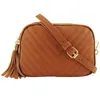 Vrouwen Solid Color Rits Tassel Hnadbag Schoudertas Messenger Bag Vrouwelijke Messenger Dames Casual Schouder Snoep Kleur