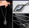 6 pezzi / lotti nuovi pendenti lunghi collane per le donne collier femme geometrica dichiarazione colar maxi moda cristallo diyjewelry