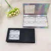 4 paia 5D 25mm Mink Eyelash Book Imballaggio personalizzato Etichetta privata Libro vuoto con vassoio per ciglia all'interno