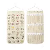 1Pc Hanging Storage Bag Handbag Earrings Chains Hanging Jewelry Holder Display Bag Organizer for Bracelet Necklaces Home Decor