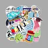 103 stks Kleine verse graffiti sticker Stickers voor Graffiti Autohoezen Skateboard Snowboard Motorfiets Fiets Laptop Auto Styling Accessoires