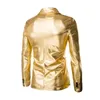 Мужские костюмы, блейзеры SHUJIN, мужской золотой костюм с покрытием, комплект из 2 предметов, куртки и брюки, платье, пиджак, Свадебная вечеринка, показ, блестящая одежда266w