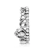 NOVO 925 Silver Sterling Princess RING Set Original Box for Pandora NOVO Fashion CZ Diamond Wedding Gift Ring for Women183F