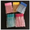 Makeup borstar Hot Crystal Bar uppfriskande produkt Eyelash Comb Grafting Eyelash Combing Eyelash Disponable Makeup