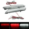 Freeshipping 2 pcs 24 LED traseira Refletor de Bumper Refletor freio de freio Pare de transformar Luz de nevoeiro de luz para Honda / CR-Z / CR-V