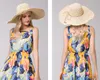 Bowknot Summer Sunhat for Women's Foldable Wide Large Brim Elegant Sun Hat Ladies Hollow Straw Beach Caps High Quality