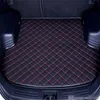 For Maserati Ghibli Sedan 2014-2018 year s Car Anti-skid Trunk Mat Waterproof Leather Carpet Car Trunk Mat Flat Pad232e