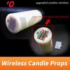 Wireless Candles Prop YOPOOD 탈출실 방을 타코스 게임에서 벗어나기 위해 촛불을 켜거나 끄십시오.