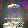 Nova chegada pano de fundo decoração de casamento de cristal acrílico back drop stand tubo e cortina para decoração de mesa venda best0558
