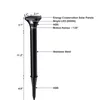 Solar Lawn Light IP65 LED Landskap Ljus Motion Sensor Ljusstyrning Utomhuslampa För Garden Path Yard