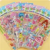 200 PCSSET WHOLL 3D PUFFY BUBBLE STICHERS ANIMAL CARTOON PRINCESS CAT Waterpoof DIY Baby Toys for Child