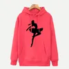 Mode sweatshirt voor vrouwen 2018 Hoodie herfst winterkleding dansen balletmeisje Harajuku dames Hoodies Koreaanse stijl hoody