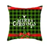 Christmas Pillow Case Christmas Cushion Covers Square Linen Decorative Throw Pillow Covers Sofa Cushion Cover Decorations 40 Designs DYP6325